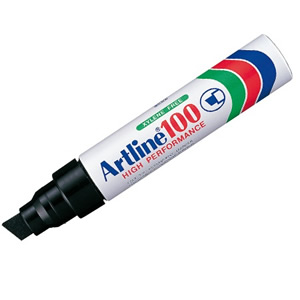 Marcador Permanente Artline 100 Jumbo Negro