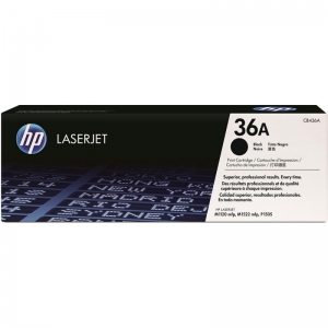 Toner Hp N°36a Cb436a Black  2.000pag<font color="red"; size= "2"><sup> (SA)<sup></font> 