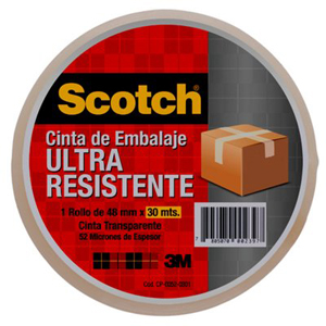 Cinta de Embalaje Scotch Ultra Resistente 48mm x 30mt