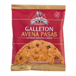 Galletón Avena y Pasas Nutra Bien40gr