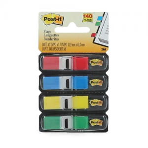 Banderita 3M Post It 683-4 Mini 4 Color