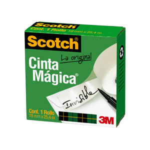 Cinta Adhesiva 3M 810 Magica 19mm x 25mt