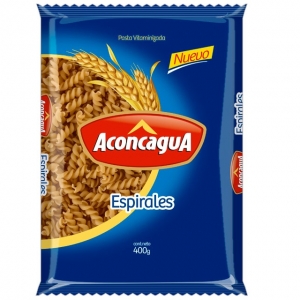 Fideos Espiral Aconcagua 400 Grs.