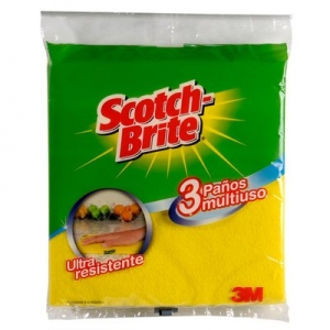 Paño Absorvente Scotch Brite 3 Unidades