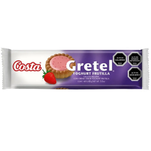 Galleta  Gretel Frutilla Costa  85Grs