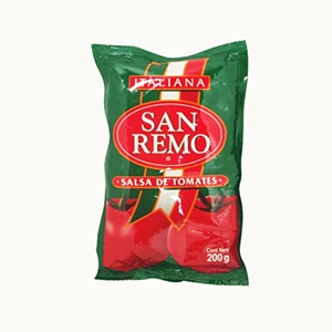 Salsa de Tomates San Remo 200 Gr.