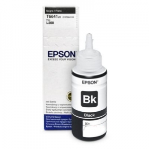 Cartridge Botella Epson T664120 Al  Negro