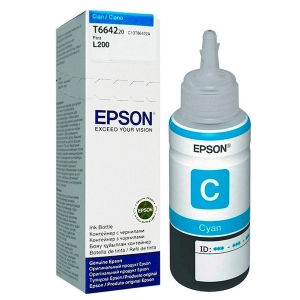 Cartridge Botella Epson T664220 Al Cyan