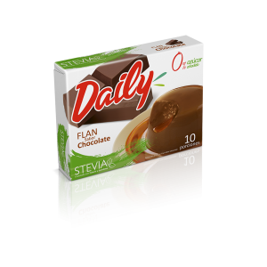 Flan Daily Chocolate Stevia 20Grs