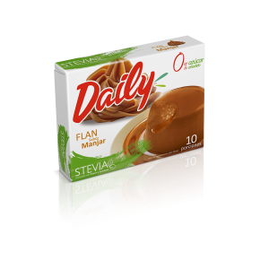 Flan Daily Manjar Stevia 20Grs