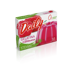 Geladina Daily Frambuesa Stevia 20Gr