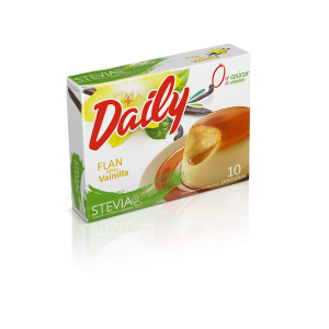 Flan Daily Vainilla Stevia 20Grs