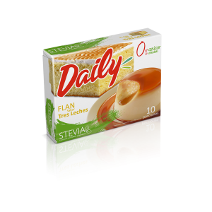 Flan Daily Tres Leches Stevia 20Grs