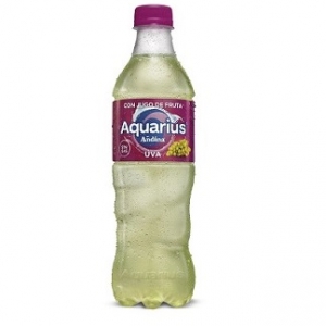 Agua Aquarius Uva  500 ml