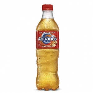 Agua  Aquarius Manzana 500 Ml