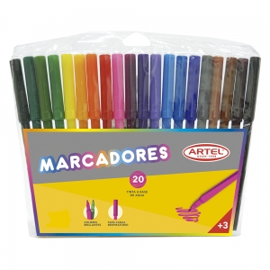 Marcadores de Colores Artel 20 Unidades