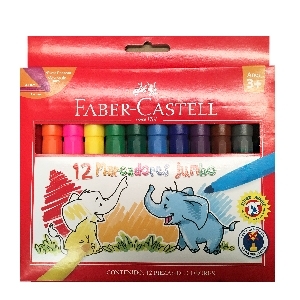 Marcadores de Colores Faber Castell Jumbo 12 Colores