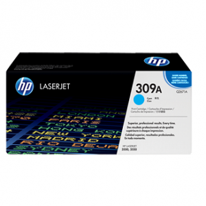 Toner Hp N°309a Q2671a Cyan 4.000pag <font color="red"; size= "2"><sup> (SA)<sup></font>