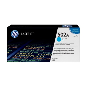 Toner HP N°502a Q6471a Cyan 4.000pag <font color="red"; size= "2"><sup> (SA)<sup></font>