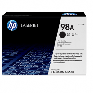 Toner Hp N°98A 92298A Black 6.800 pág.<font color="red"; size= "2"><sup> (SA)<sup></font>