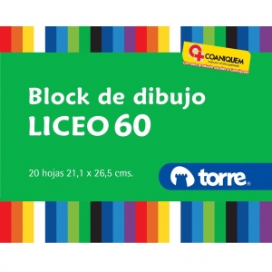 Block de Dibujo Torre Imagia Liceo 60