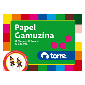 Carpeta Papel Gamuzina Torre Imagia