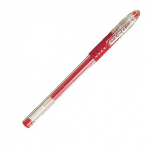 Lápiz Tinta Gel Pilot G-1 Grip 0.5 Rojo