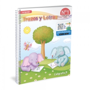 Cuaderno Trazos y Letras Caligrafix Nº 1 Prekinder