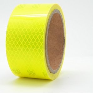 Cinta Sellocinta Reflectante Amarillo Limón 48mm X 5mts<font color="red"; size= "2"><sup> (SA)<sup></font>