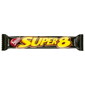 Oblea Bañada Chocolate Super 8 29gr 24 Unidades	