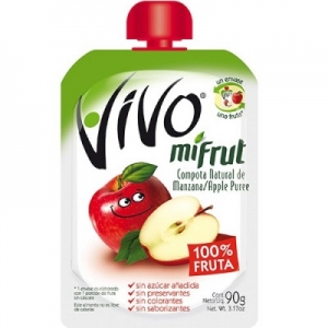 Compota Vivo Mifrut Manzana 90gr	