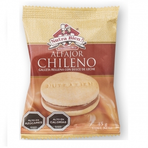 Alfajor Chileno Nutra BienNutra Bien 45gr Unidad	