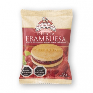 Delicia Frambuesa Nutra Bien 42gr	