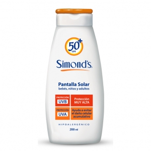 Filtro Solar Simonds Spf 50+200ml