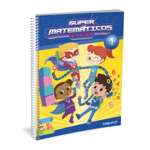 Cuaderno Caligrafix Super Matematicos 1° Básico