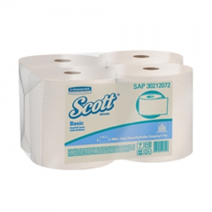  Toalla De Papel Scott 400mts 4 Rollos<font color="red"; size= "2"><sup> (SA)<sup></font>