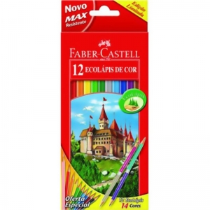 Lápices de Colores Faber Castell Hexágonal 12 Lápices