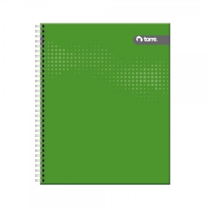 Cuaderno Universitario Torre Clasico Liso Caligrafia Horizontal 100hjs	