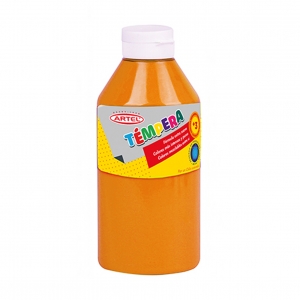 Tempera Artel 500ml Naranja