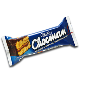 Bizcocho Bañado Chocman 33gr (32 unidades)