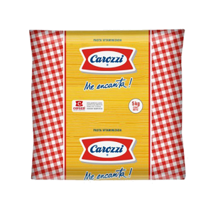 Fideos Spaguetti Nº5 Carozzi 5kg	