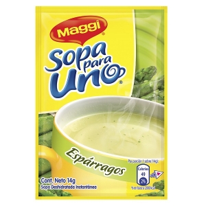 Sopa Para Uno Maggi Esparrago 14gr	