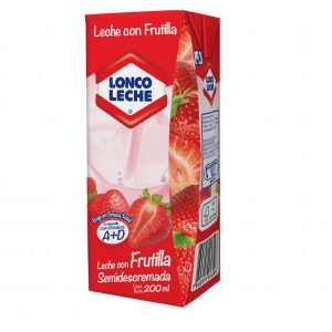 Leche Loncoleche Frutilla 200cc