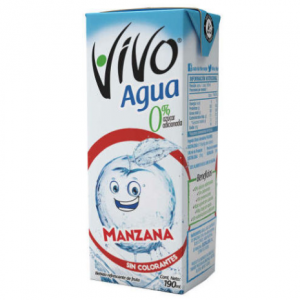 Agua Vivo Manzana 190 Ml