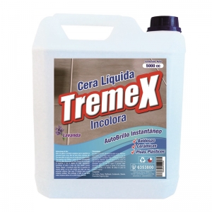 Cera Tremex Autobrillo Incolora 5 Litros	