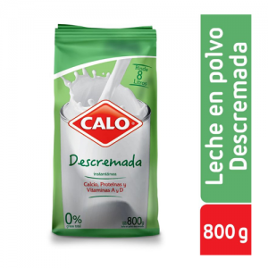 Leche En Polvo Calo Descremada 800gr	