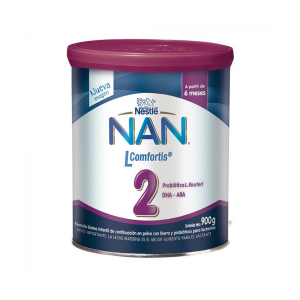 Formula Infantil Nan 2 Lcomfortis Tarro 900gr	