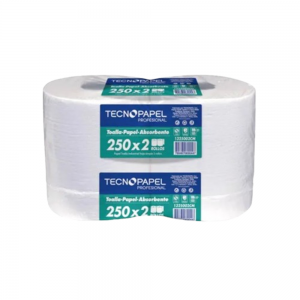 Toalla Jumbo Tecnopapel 2 Rollos X 250 Mts