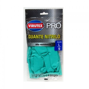 Guante Virutex Nitrilo Verde Talla L