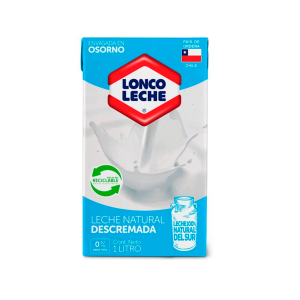 Leche Descremada Loncoleche 1L